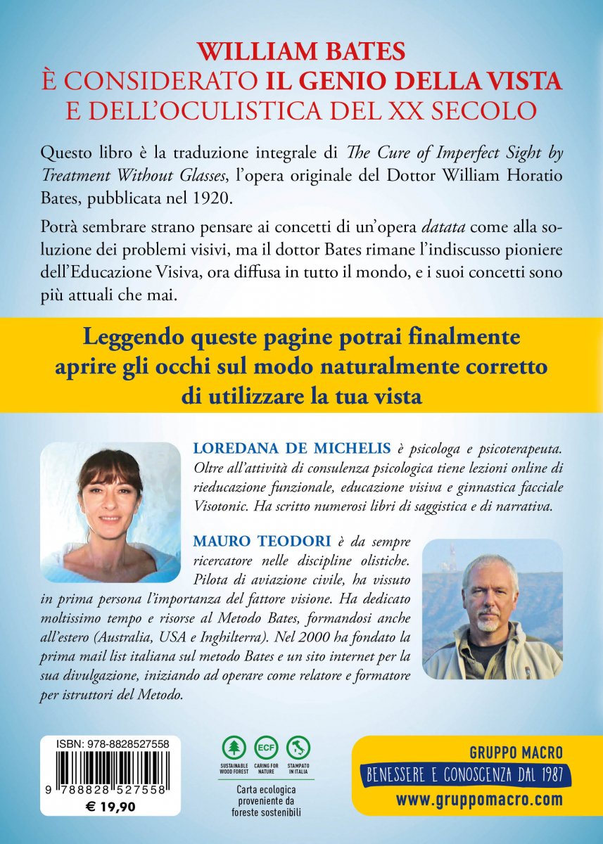 Il metodo bates per una vista perfetta senza occhiali clearance