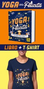 Yoga della Felicità Libro + T-shirt  S - Libro + Maglietta S